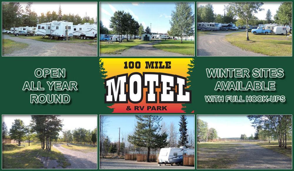 100 Mile Motel & Rv Park 100 Mile House Zewnętrze zdjęcie